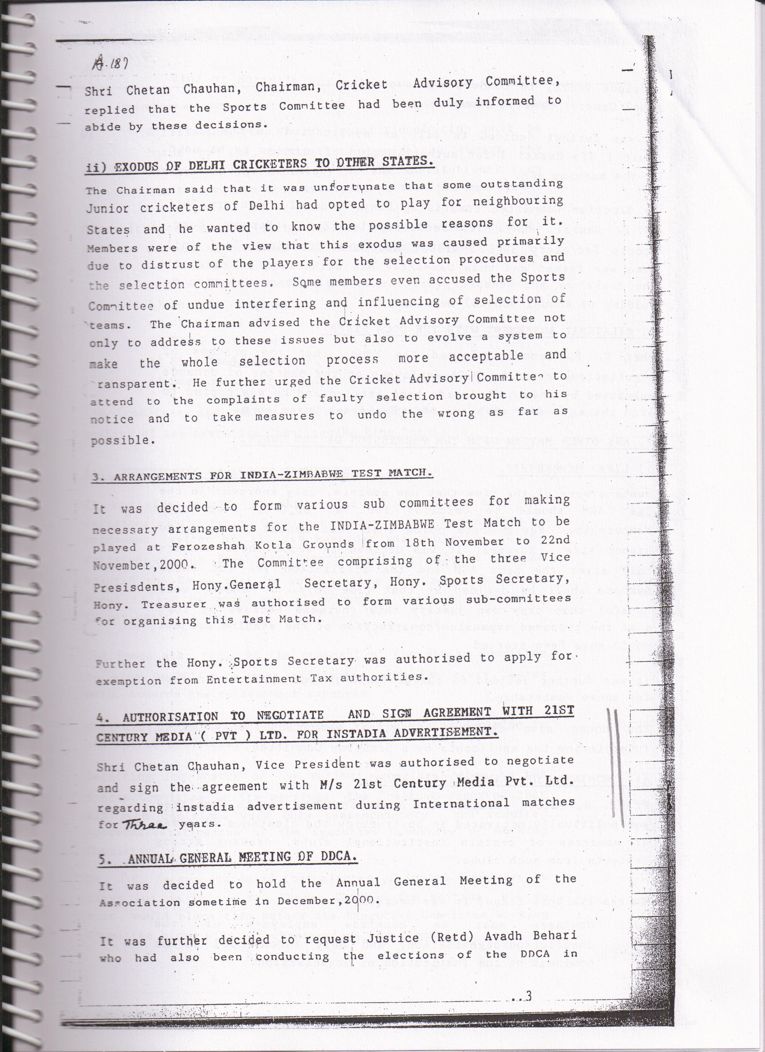 DDCA documents Page 3